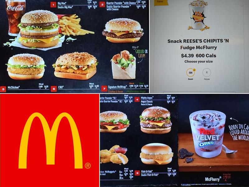 McDonald’s Menu