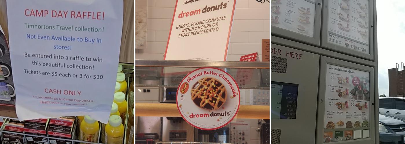 Tim Hortons Menu