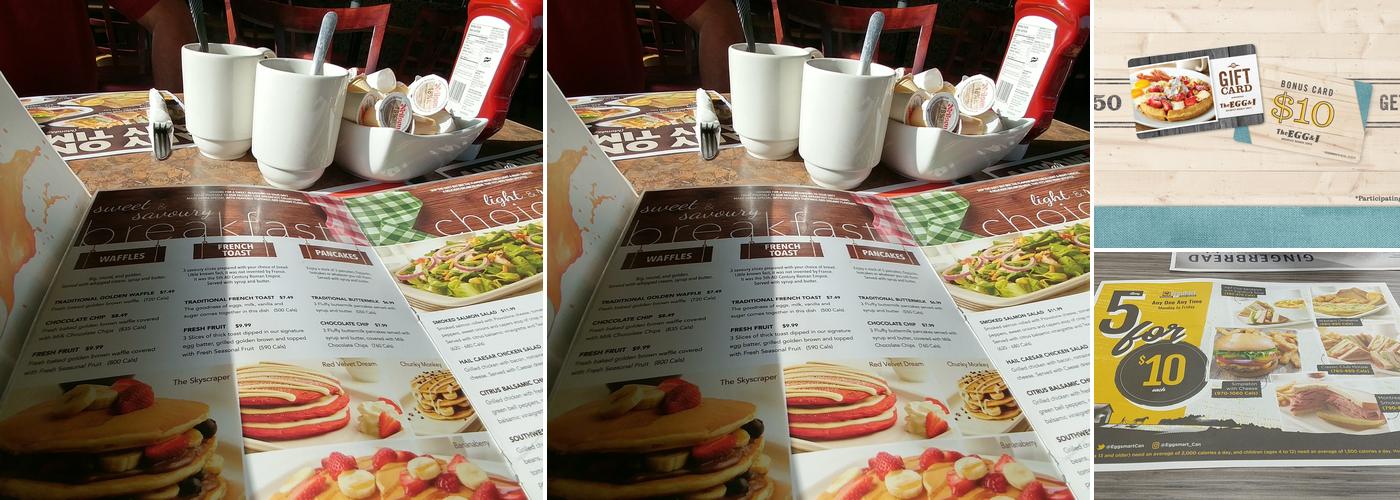 Eggsmart Menu