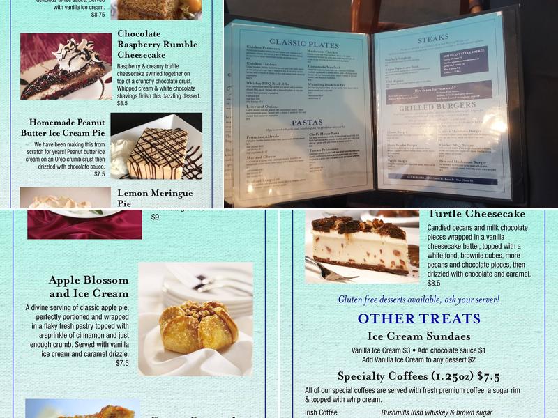 The Whistling Duck Menu