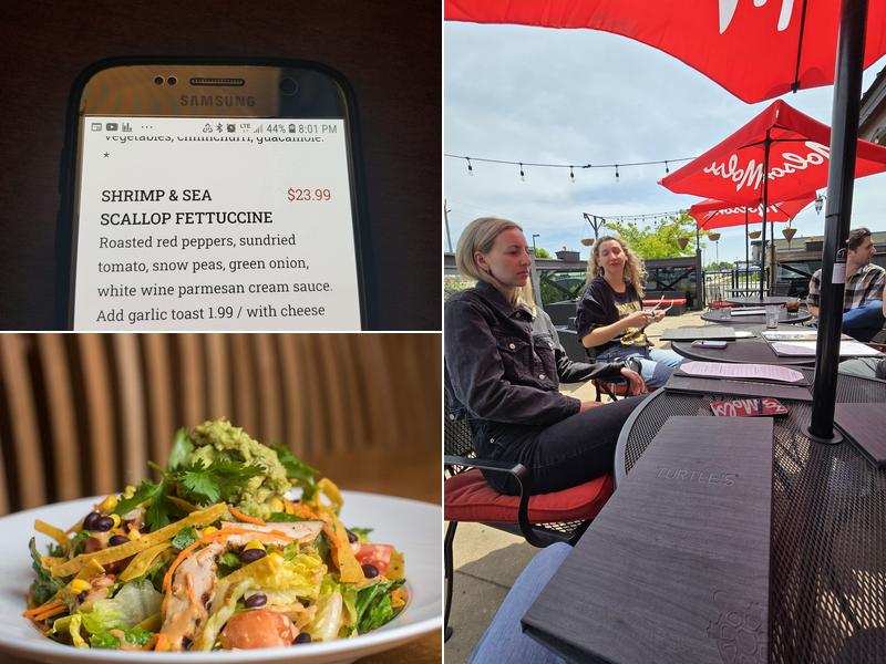 Turtle Jack's Upper Centennial Menu