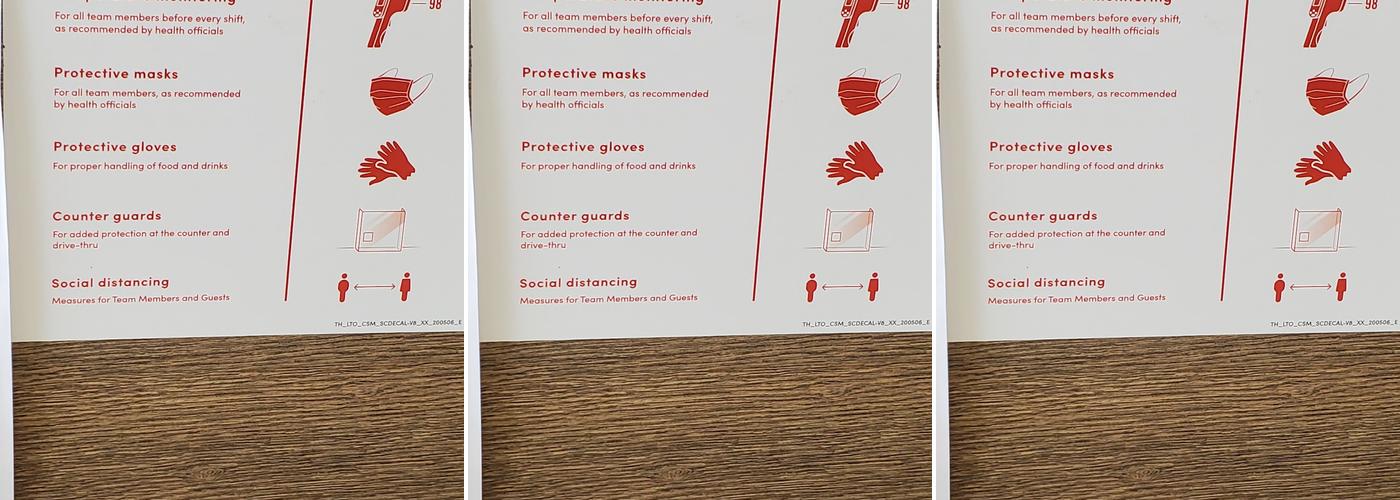 Tim Hortons Menu