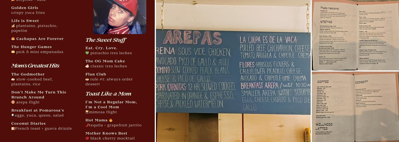 Pomarosa Coffee Shop & Kitchen Menu