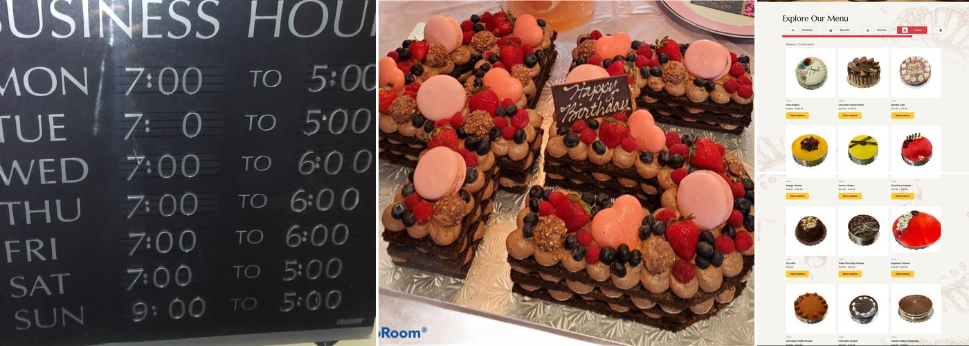 Simply Biscotti Menu