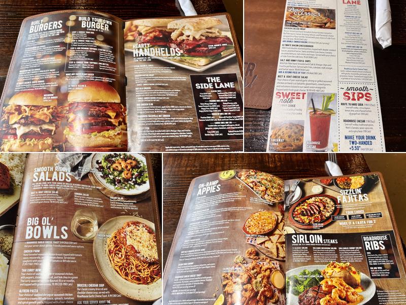 Kelseys Original Roadhouse Menu