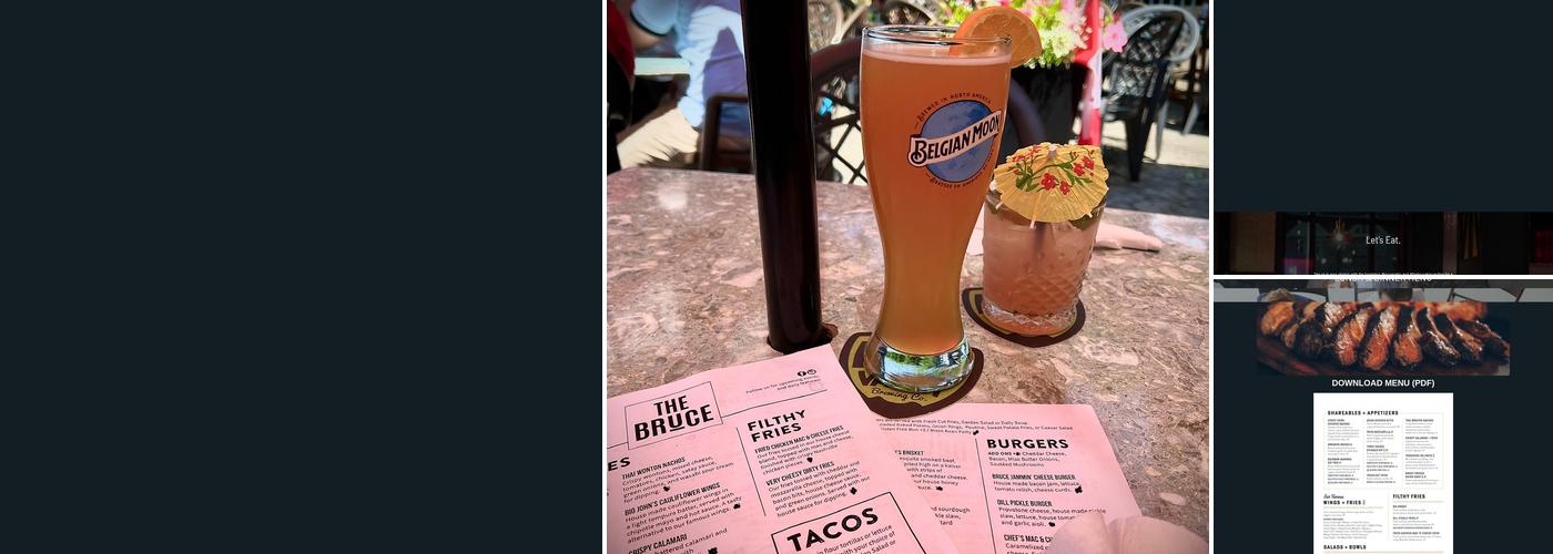 The Bruce Kincardine Menu