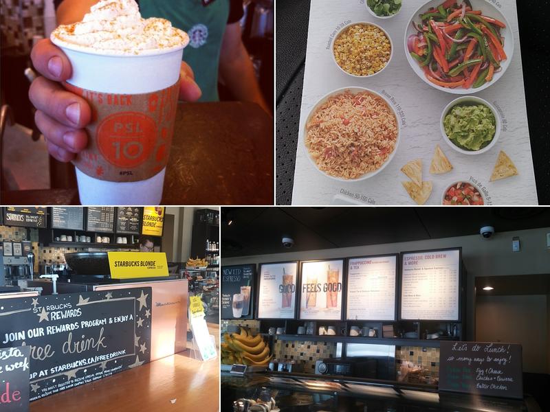 Starbucks Menu