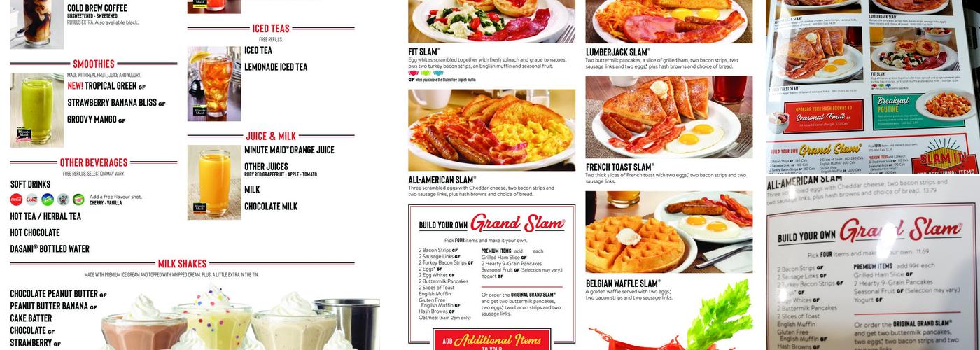Denny's Menu
