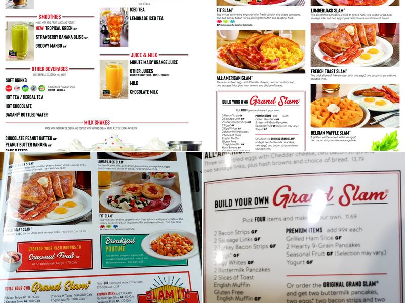Denny's Menu