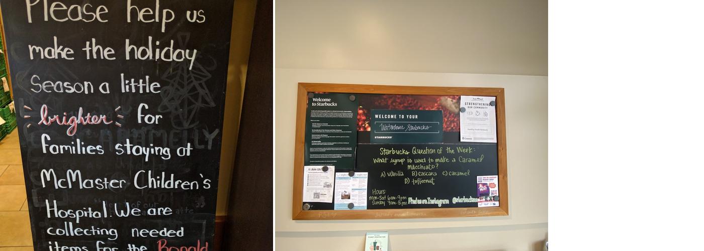 Starbucks Menu
