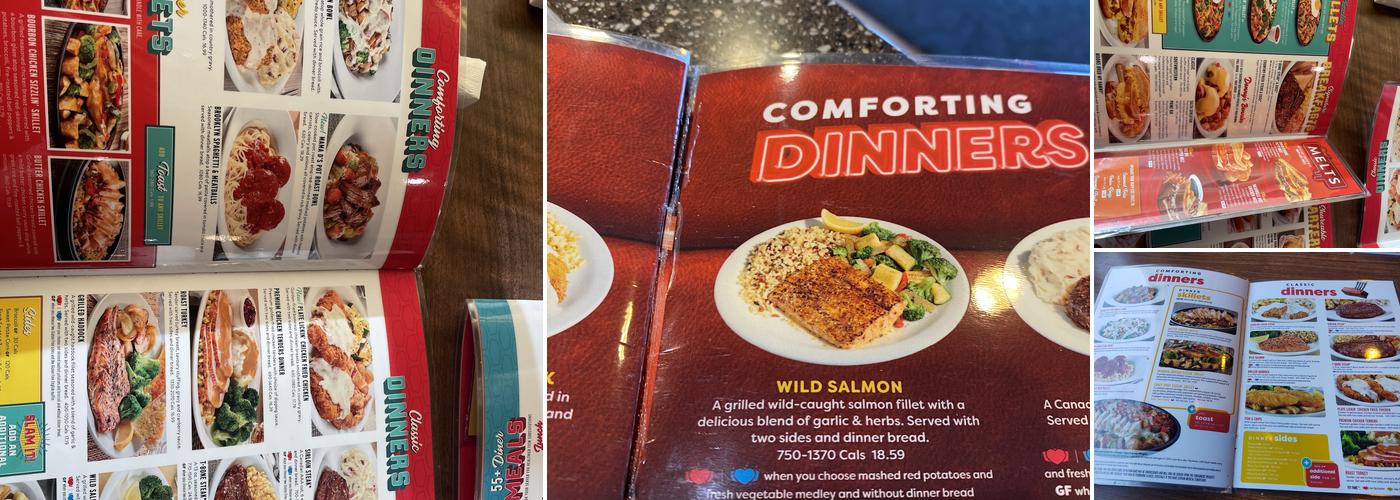 Denny's Menu
