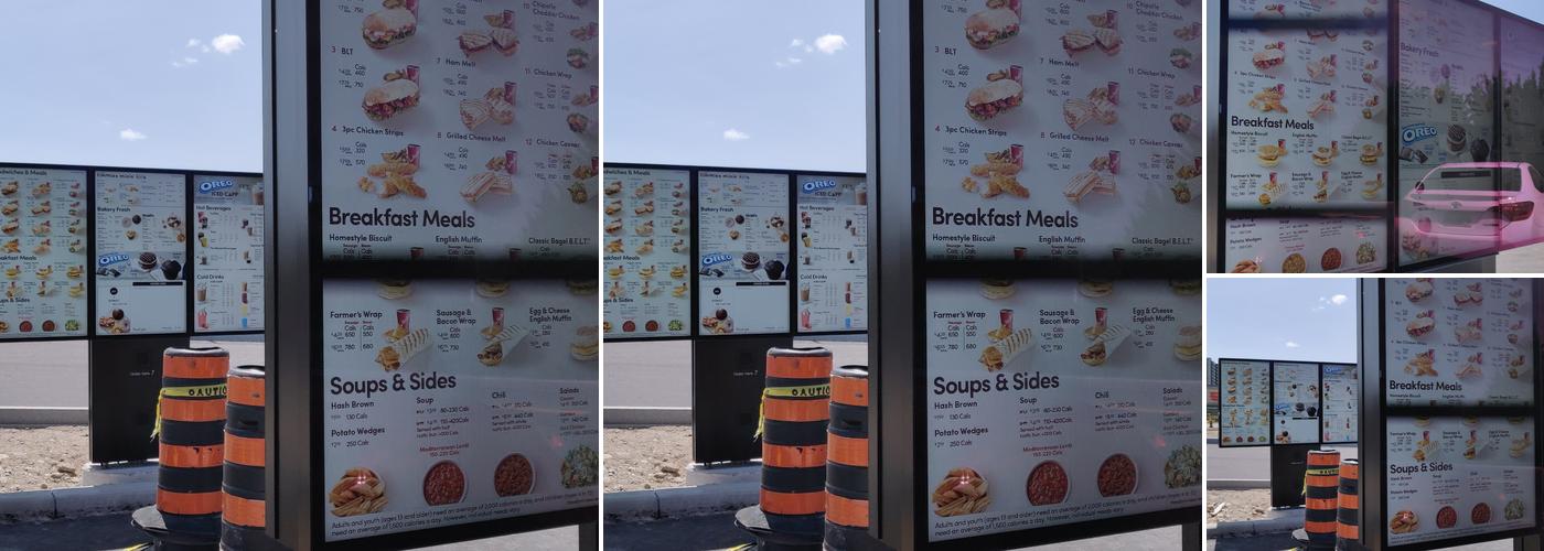 Tim Hortons Menu