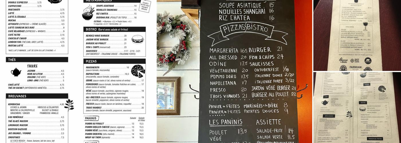 Rendez Vous Café Menu