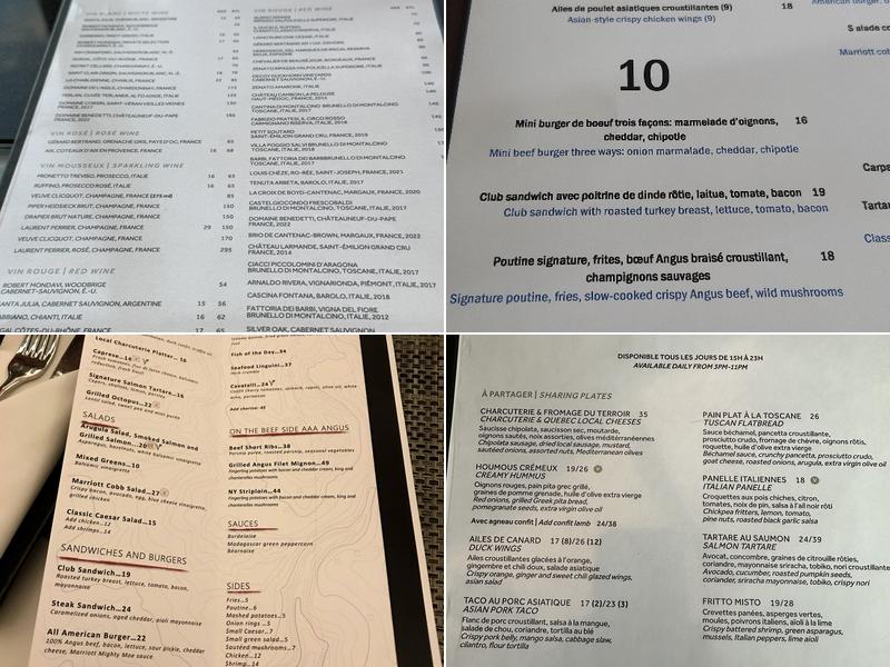 Bijou Resto Bar Menu