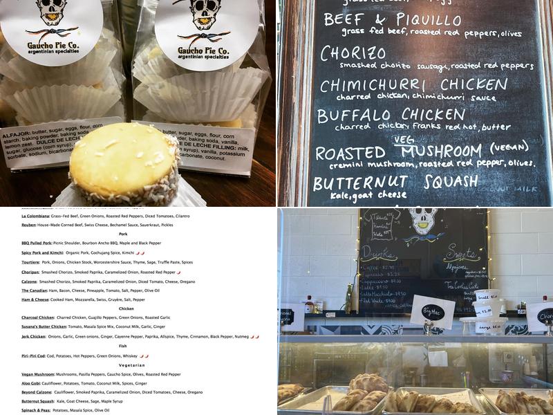 Gaucho Pie Co. Menu