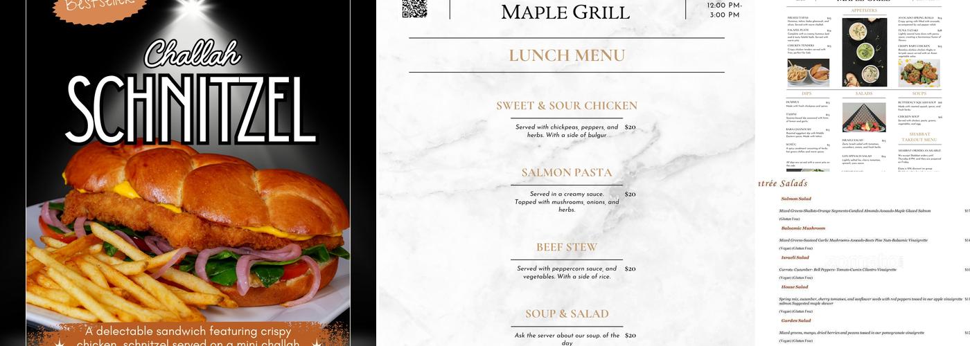 Maple Grill Menu
