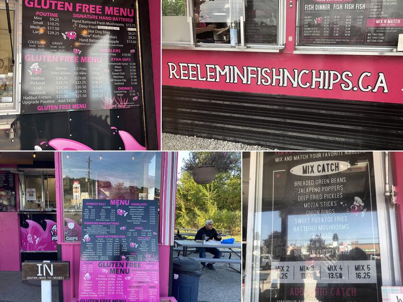 Reel Em In Fish And Chips Menu