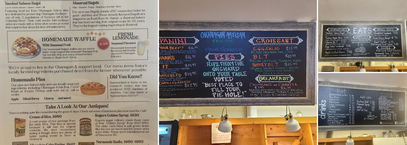 Granny's Fruit Stand, Bakery, Cafe Menu