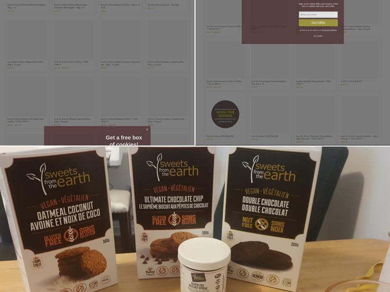 Sweets from the Earth Menu