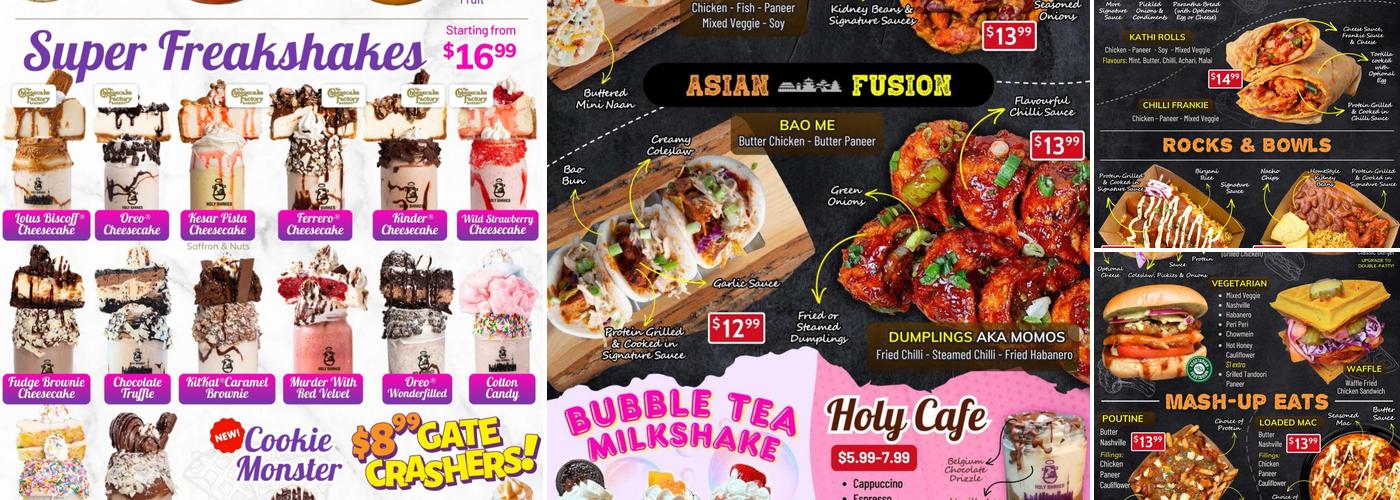 T.O.'s Kathi Roll Eatery Brampton West Menu