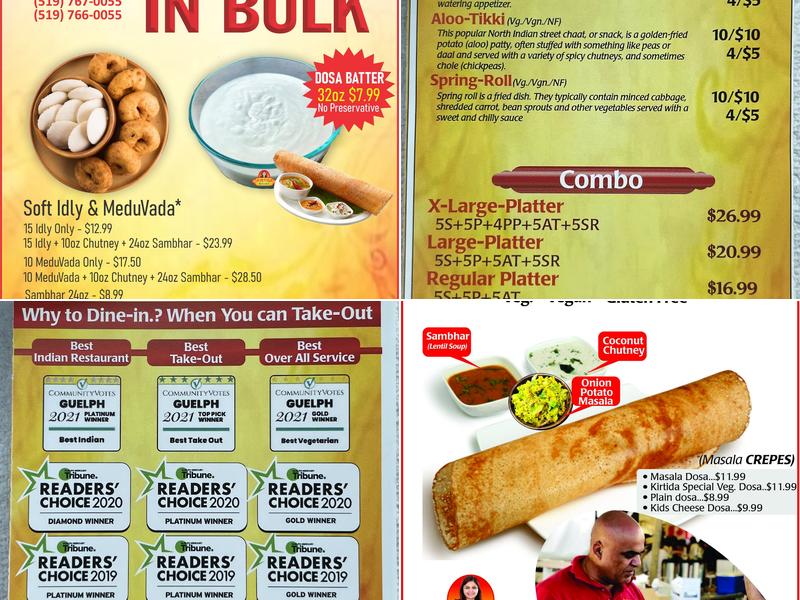 Kirtida Kitchen Menu