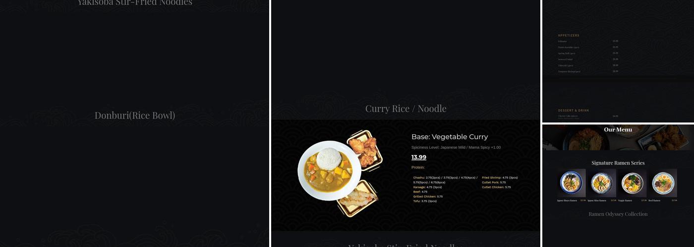 IPPON RAMEN WHITBY Menu