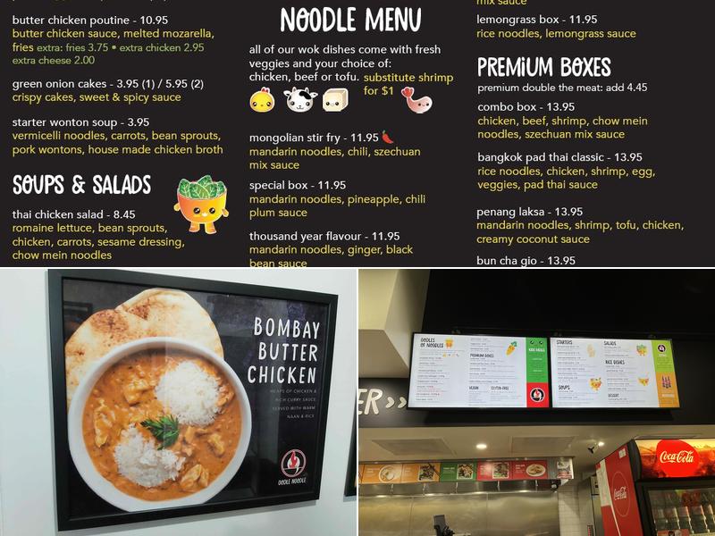 Oodle Noodle Menu