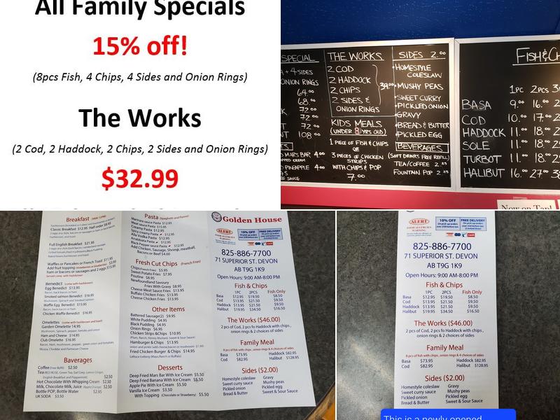 Superior Fish & Chips Menu