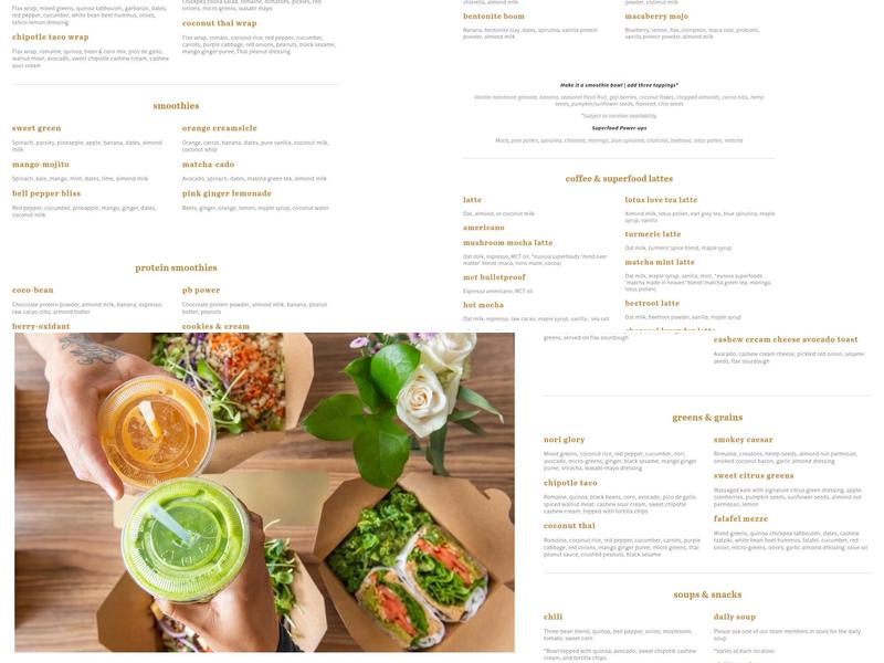kb&co Menu