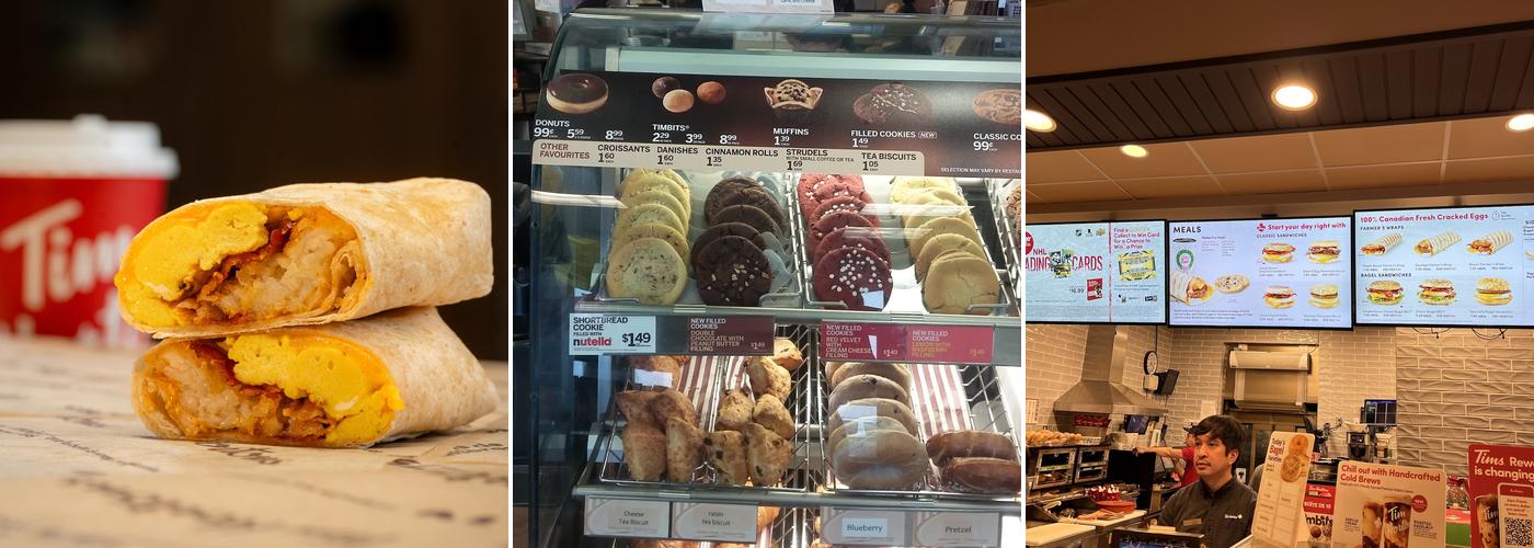 Tim Hortons Menu