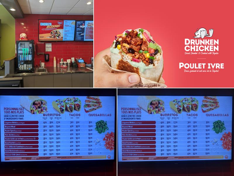 Quesada Burritos & Tacos Menu