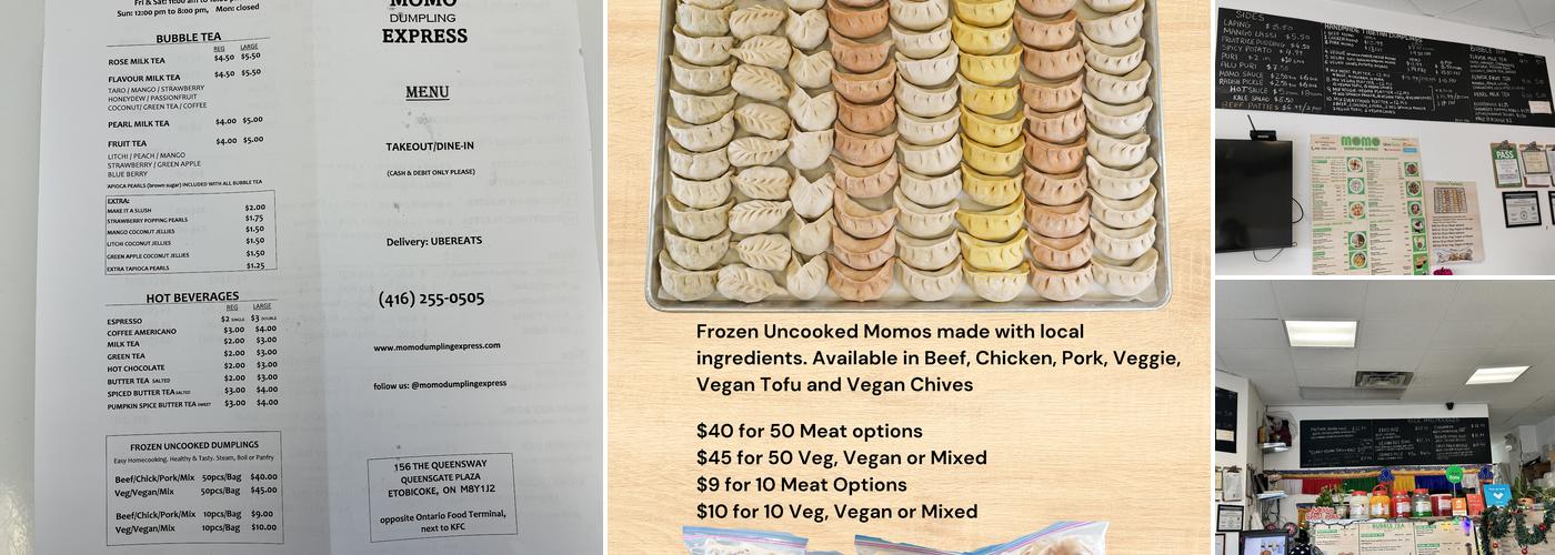 Momo Dumpling Express Menu