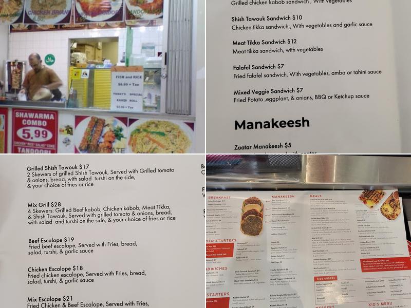 Albashawat Menu