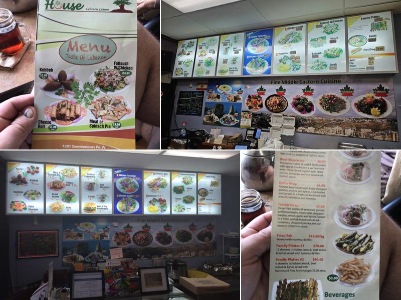 Shawarma House Byron Menu