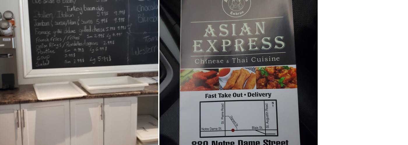 Village Bakery Embrun Menu