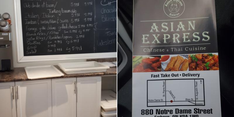 Village Bakery Embrun Menu