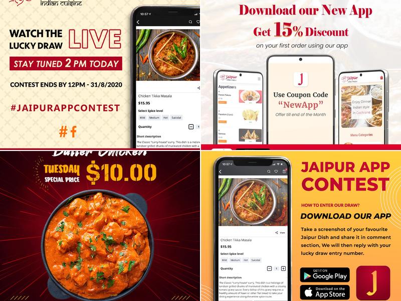 Jaipur India Cuisine Menu