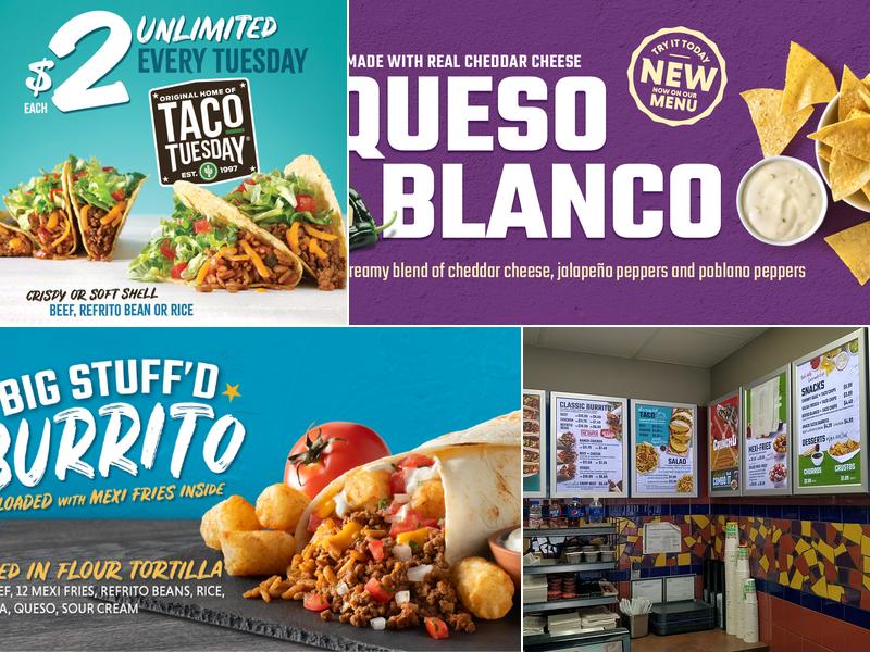 TacoTime Highriver Menu