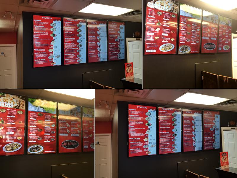 Almira's Mediterranean Grill Menu