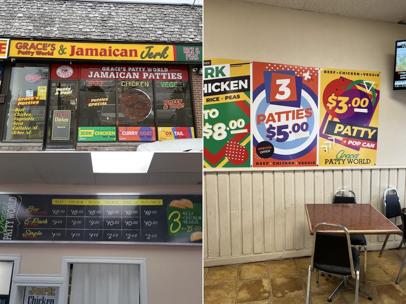 Grace's Patty World Menu