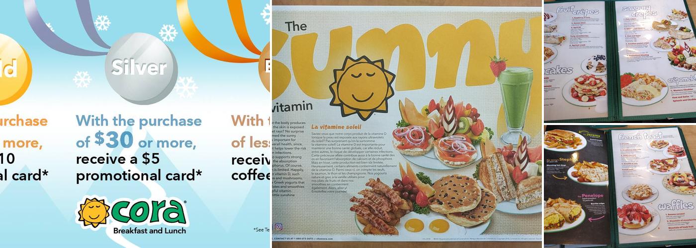 Cora Menu