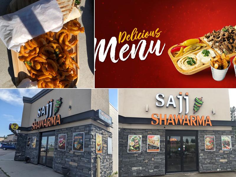 SAJJ SHAWARMA 3843 Caxton St unit B, Whitecourt