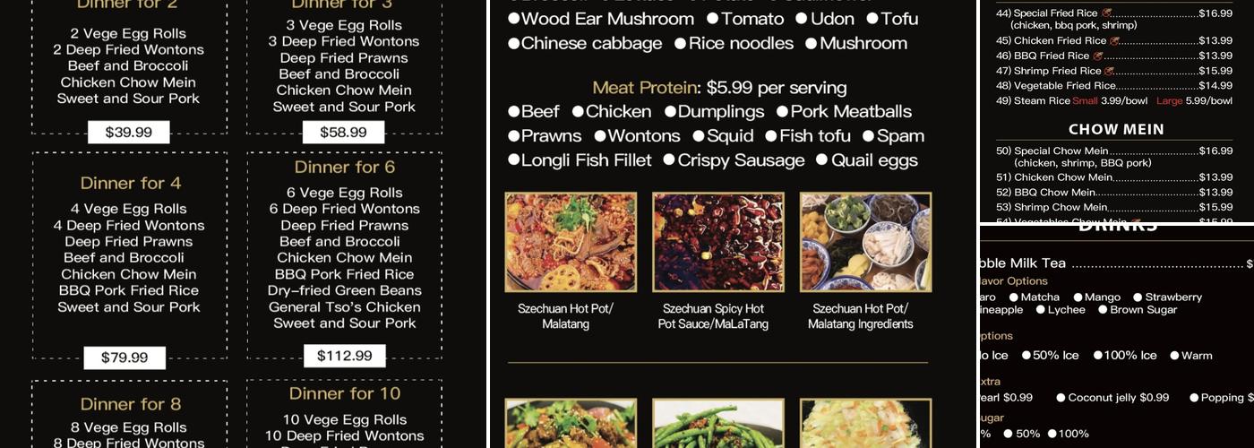 Prawn Garden Restaurant 蝦園中餐 Menu