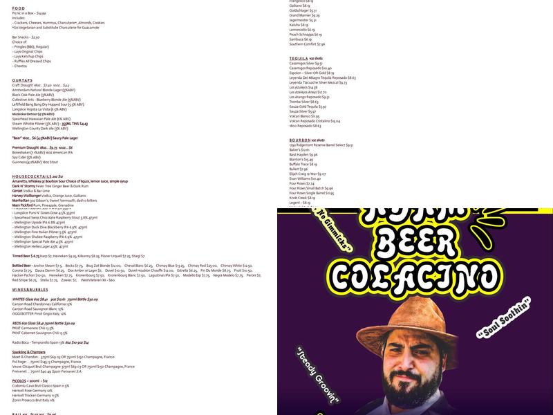 Sauce on Danforth Menu