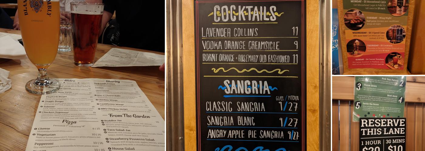 Playback Ottawa Menu