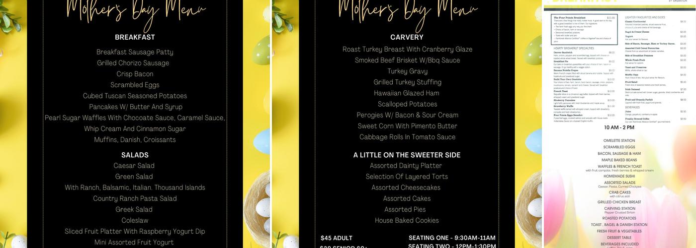 Stadium Kitchen + Bar Menu