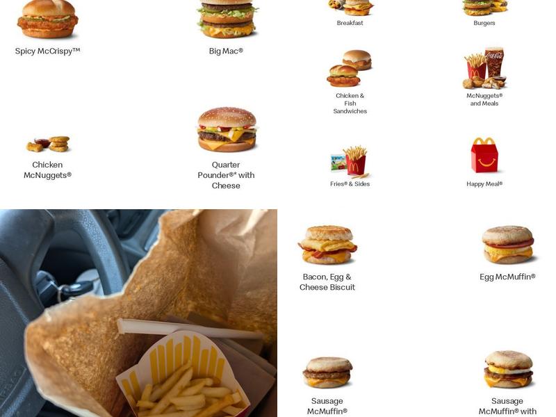 McDonald's Menu