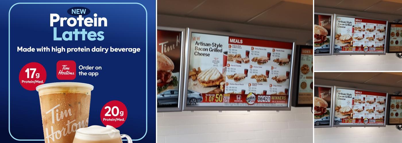 Tim Hortons Menu