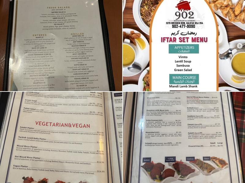 902 Restaurant & Catering Menu