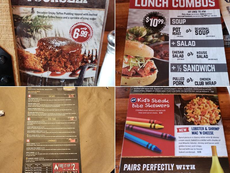 Montana’s BBQ & Bar Menu